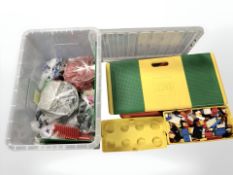 A large quantity of LEGO.