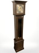 A Metamec granddaughter clock, height 153 cm.