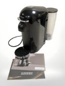 A Nespresso coffee maker.