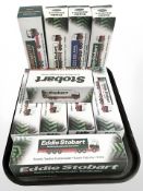 Ten Atlas Editions Eddie Stobart 1:76 scale die cast haulage models, boxed with certificates.