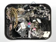 A collection of modern costume and fashion jewellery.