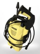 A Karcher K2 pressure washer