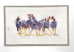 After Mary Ann Rogers (Contemporary) Guinea Curiosity, limited edition colour print,