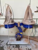 A Charnwood dust extractor model W692, on trolley base, 230v,