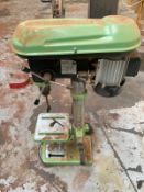 A Zipper ZI-STB16T pillar drill, 230v, height 85 cm.