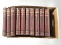 The War Illustrated volumes 1 to 10, published by The Amalgamated Press Limited.