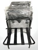 Nine Bolero folding luggage stands