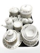 Approximately seventy four pieces of Japanese Gala tea and dinner china.