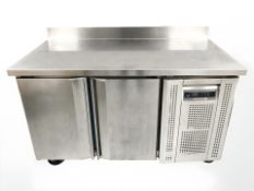 A Tefcold commercial refrigeration unit,