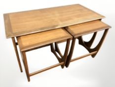 A G-plan teak nest of tables ,
