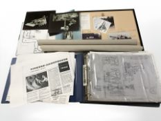 A collection of ephemera and prints relating to Vickers.