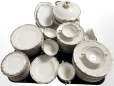 Approximately seventy two pieces of German tea and dinner porcelain.