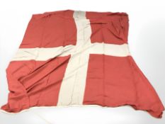 A very large Danish flag, approximately 340 cm x 270 cm.