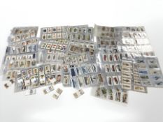 Over fifty full sets of John Player & Sons cigarette cards, including cricketers, footballers,