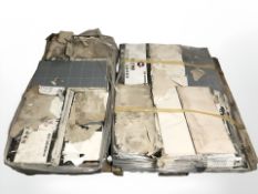 A large quantity of ceramic floor tiles (two pallets)