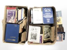 A quantity of books and other publications relating to Columbia Records, HMV, Decca,