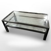 A French Pierre Vandel Hollywood coffee table,
