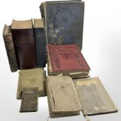 Antiquarian volumes including Mrs Beeton's Household Management,