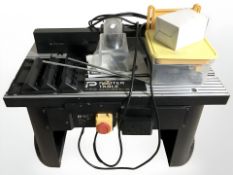 A Pro router table.