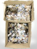 Several thousand 20th century loose stamps.