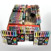Twenty-five packs of Posca water-based paint markers.