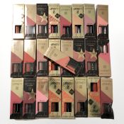 Approximately twenty five Max Factor Lipfinity lipsticks.