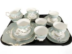 A twenty one piece Paragon tea service.