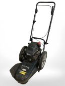 A Hayter petrol lawn mower