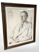 Frank Humphris : Portrait of Westcott Stile Abell,