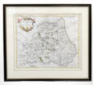 Robert Morden, Episcopatus Dunelmensis Vulgo, The Bifhoprick of Durham,