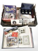 A group of First Day Covers, Westminster Royal Family commemorative coin collection,