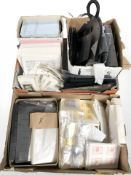 A quantity of Philatelic History Society publications, loose stamps, Hale Philatelic Society cards,