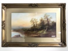 British School (early 20th century) Rural landscape, watercolour,