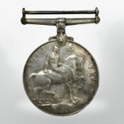 A First World War British War Medal named to Z/515 AB. R.E.