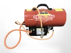 A Clarke space heater.