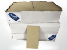 A very large quantity of brown envelopes.