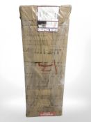 An Adagio 1200 x 400 mm white radiator