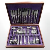 A canteen of Arthur Price stainless steel cutlery