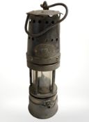 A Patterson of Gateshead on Tyne Type 56 miner's safety lamp.