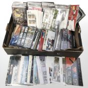 A large quantity of Royal Mail Mint stamps.