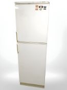 A Scandinova upright fridge freezer