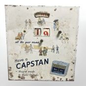 An Imperial Tobacco Company Capstan Navy Cut Cigarettes advertising easel desk calendar, 23.