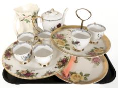 A Royal Stafford Roses to Remember coffee service,