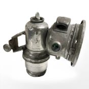 A chrome Lucas carbide lamp.