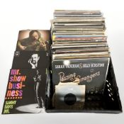 Assorted vinyl LP records including jazz, easy listening, swing, etc.
