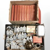 A quantity of Bols KLM decanters, sealed with contents, miscellaneous items including EPNS milk jug,