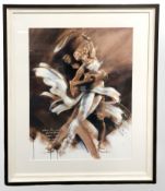 After Kitty Meeijering : Love the feeling of freedom, colour print, 77 cm x 57 cm.