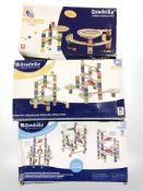 Three Quadrilla wood modelling sets.