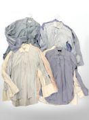 Twelve gents long sleeve shirts by Charles Tyrwhitt, Racing Green, Alexandre and other brands,