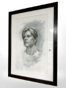 After Terry Kneeshaw : To the girl with the mousey hair, limited edition colour print,